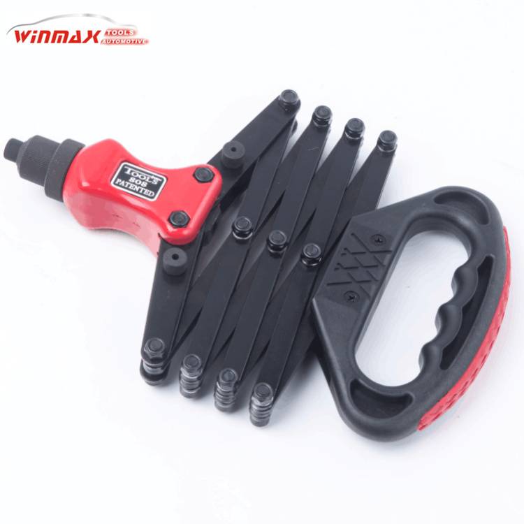 Winmax Professional Hand Tool Lazy Tong Folding Hand Riveter